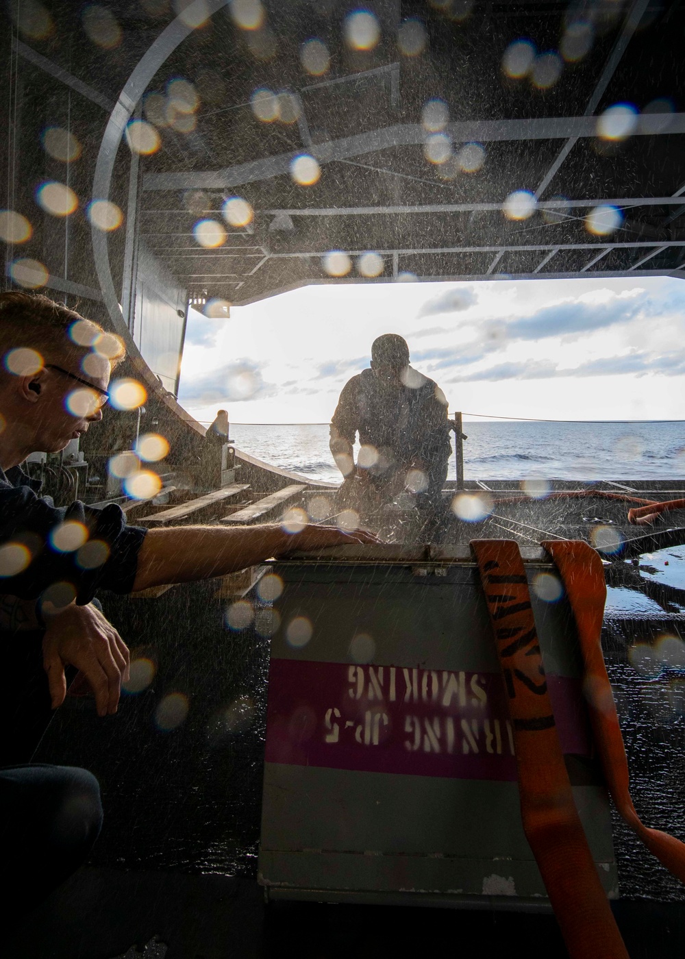 Daily Operations Aboard George H.W. Bush (CVN 77)