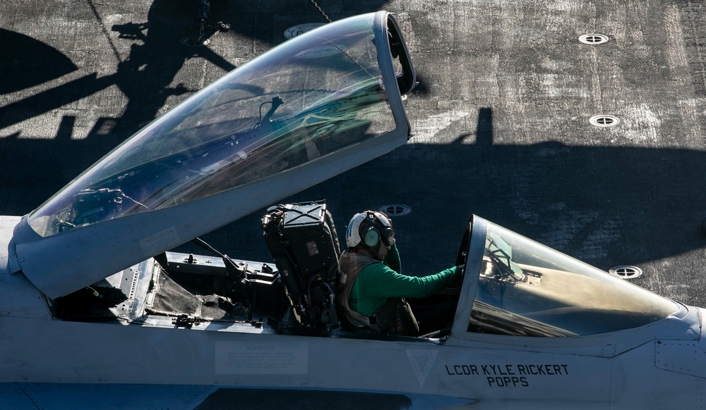 Daily Operations Aboard USS George H.W. Bush (CVN 77)