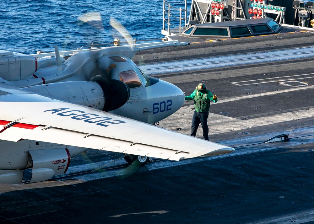 Daily Operations Aboard USS George H.W. Bush (CVN 77)