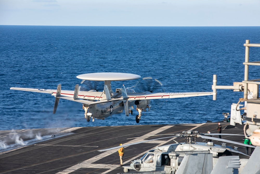 Daily Operations Aboard USS George H.W. Bush (CVN 77)