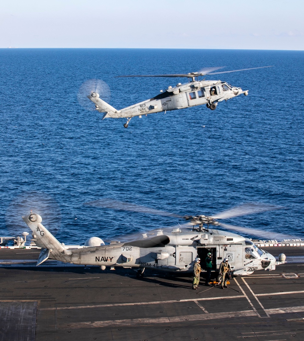 Daily Operations Aboard USS George H.W. Bush (CVN 77)