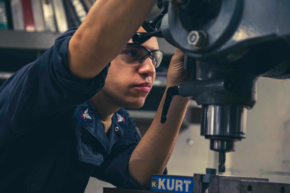 Daily Operations Aboard USS George H.W. Bush (CVN 77)