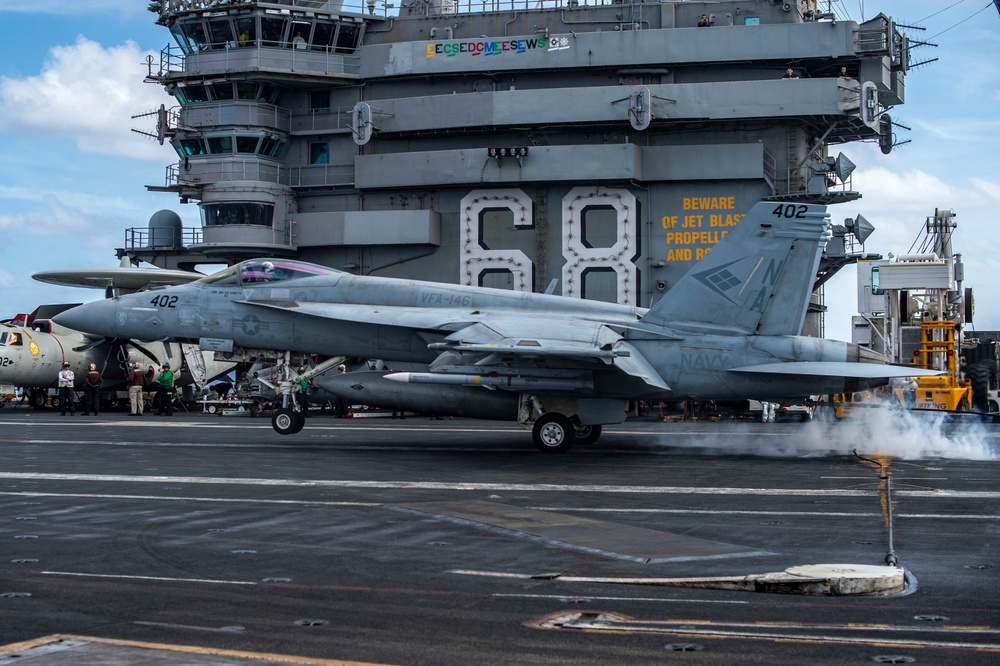 Nimitz Conducts Flight Operations