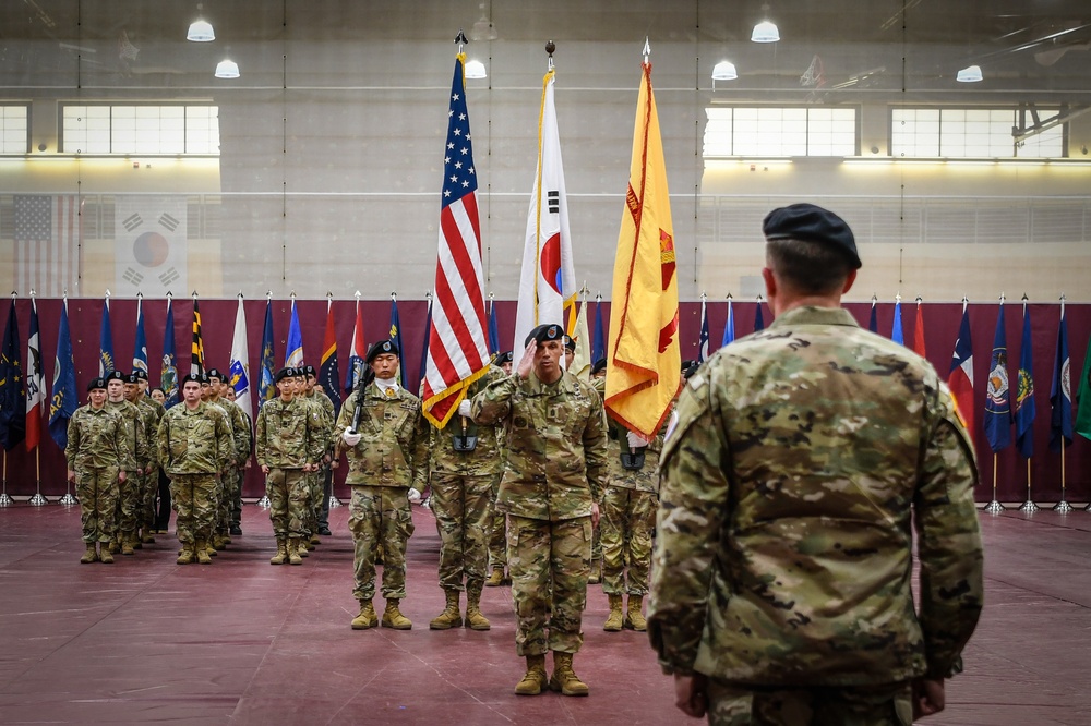 Camp Humphreys bids farewell to Lemon, welcomes Drummond in change of responsibility ceremony