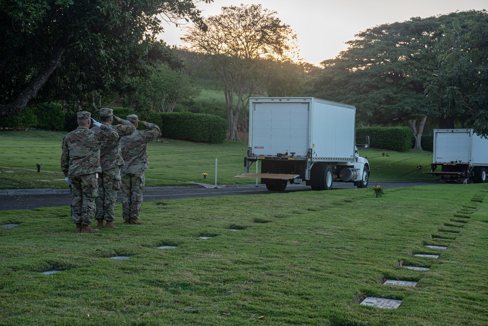 Enoura Maru Project Disinterment