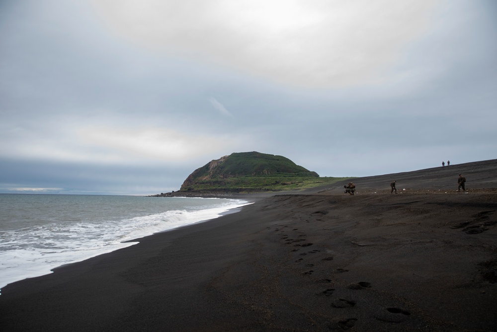 Remembering Iwo Jima: U.S. Marines and Sailors pay their respect on Iwo Jima