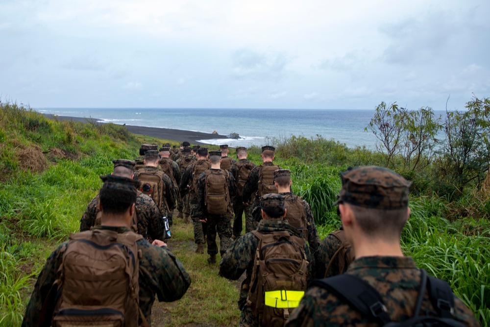 Remembering Iwo Jima: U.S. Marines and Sailors pay their respect on Iwo Jima