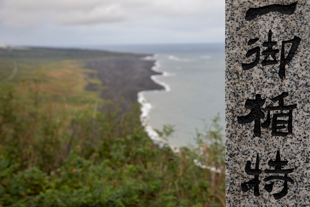 Remembering Iwo Jima: U.S. Marines and Sailors pay their respect on Iwo Jima