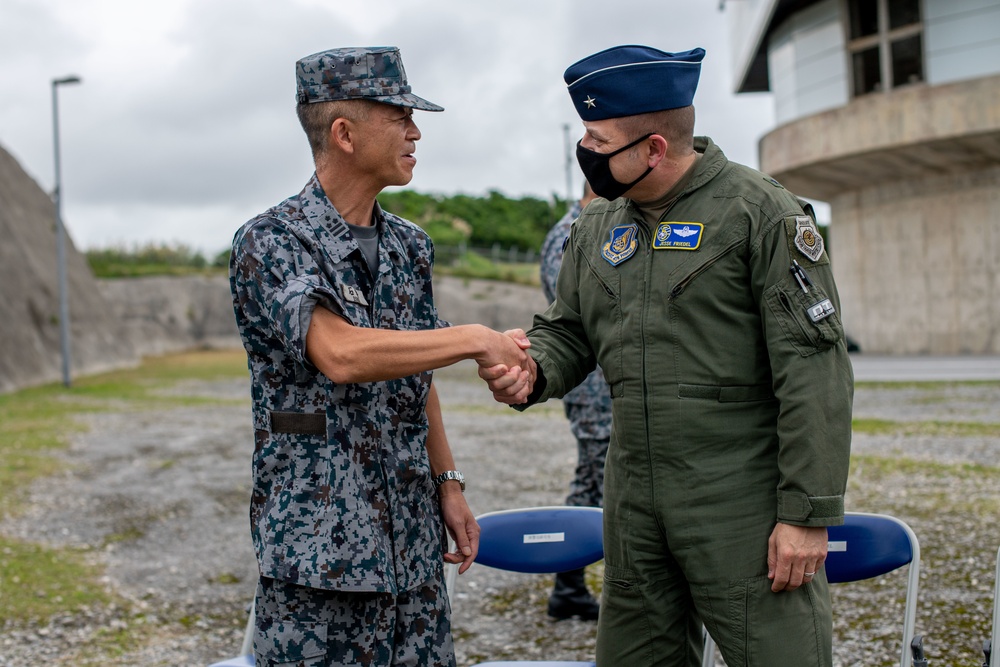 5th AF DCOM visits Okinawa