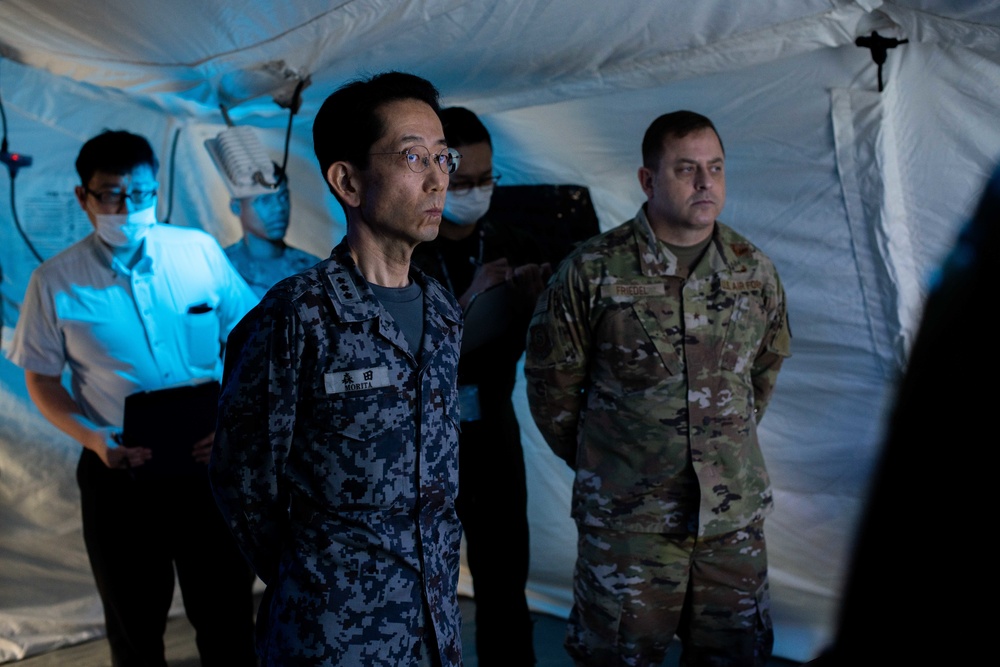 5th AF DCOM visits Okinawa