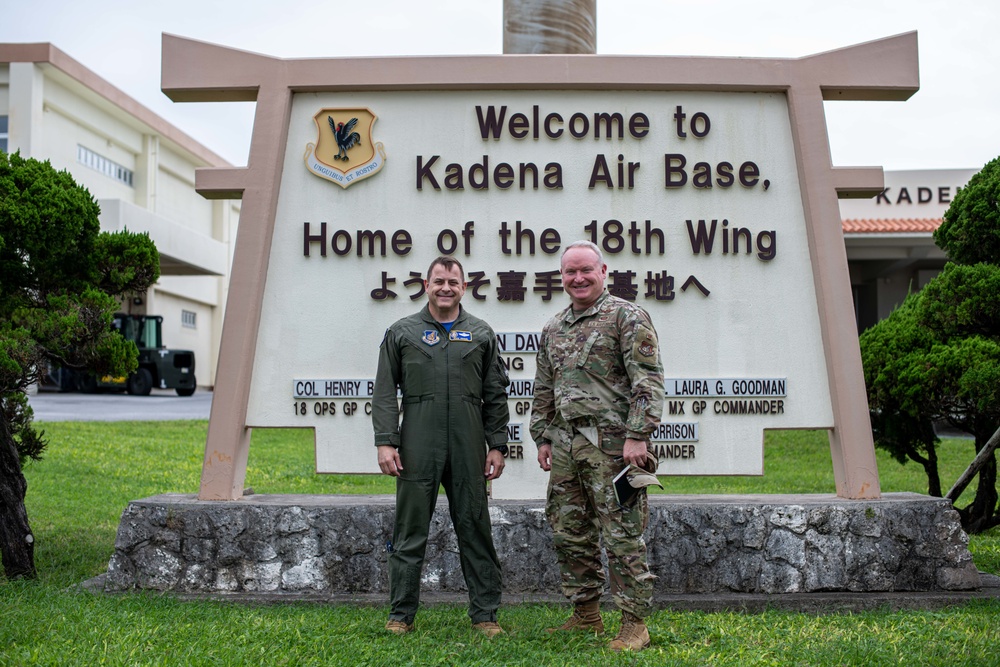 5th AF DCOM visits Okinawa