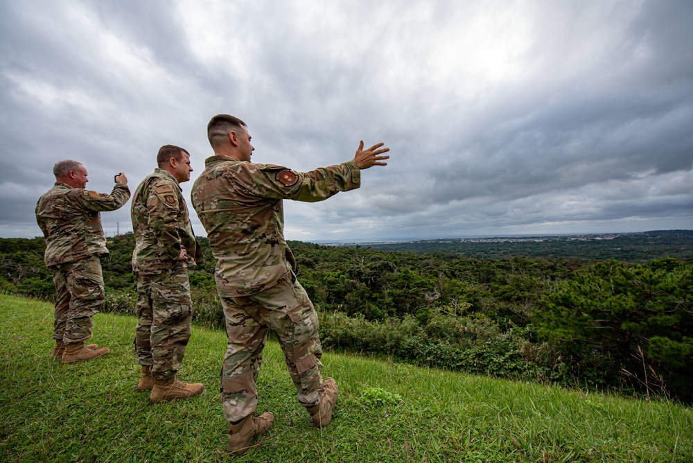 5th AF DCOM visits Okinawa