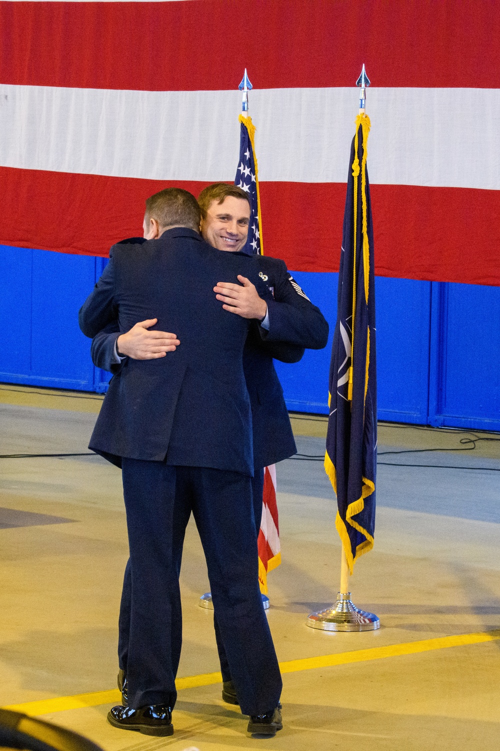 Retirement Ceremony for USAF MSGT Gary Pongetti, 424th ABS