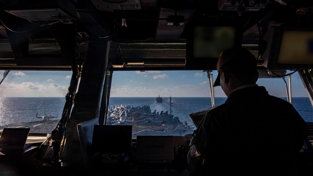 Daily Operations Aboard George H.W. Bush (CVN 77)