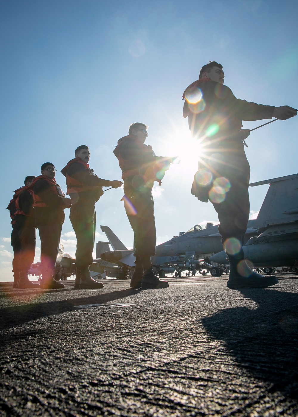 Daily Operations Aboard USS George H.W. Bush (CVN 77)