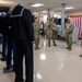 Chaplain (Maj. Gen.) Randall Kitchens and Chief Master Sgt. Sadie Chambers visit Air Force Mortuary Affairs Operations