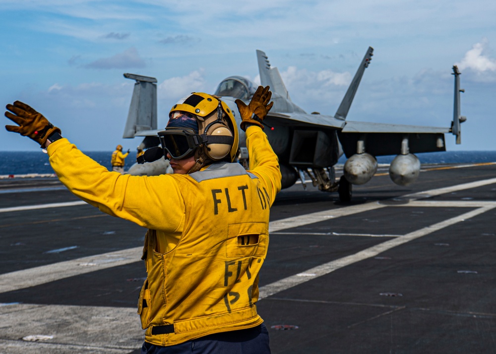 Nimitz Conducts Flight Ops