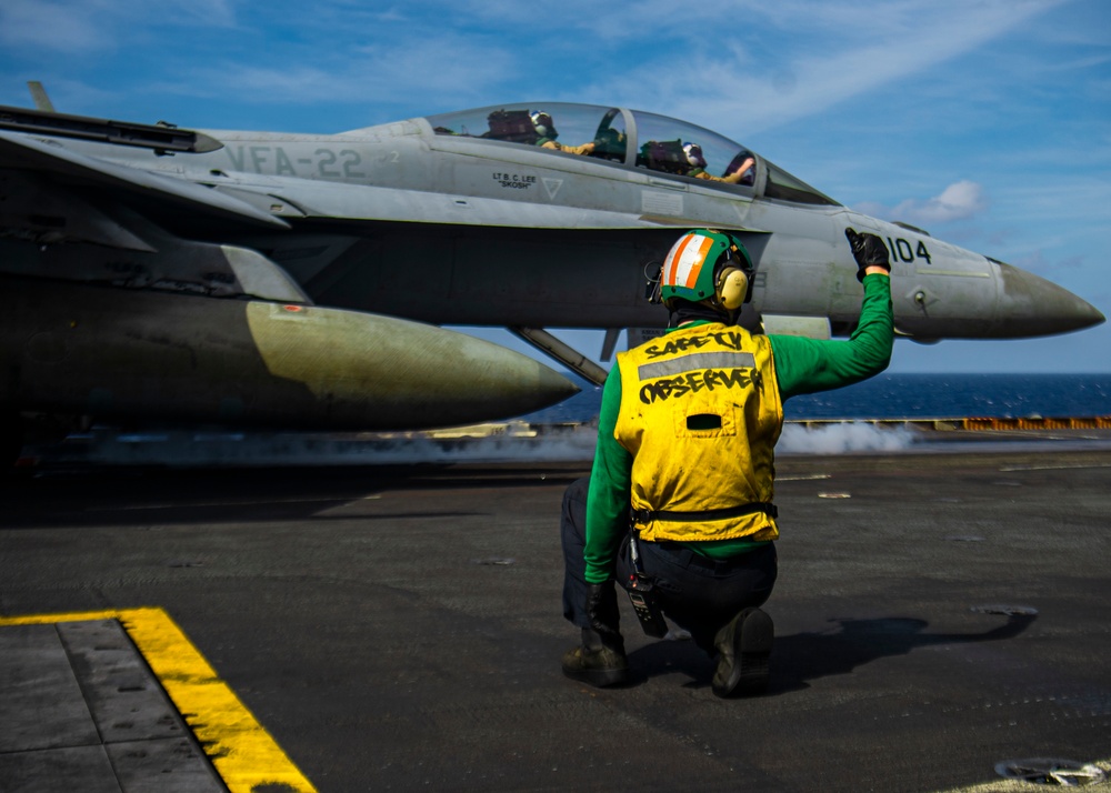 Nimitz Conducts Flight Ops