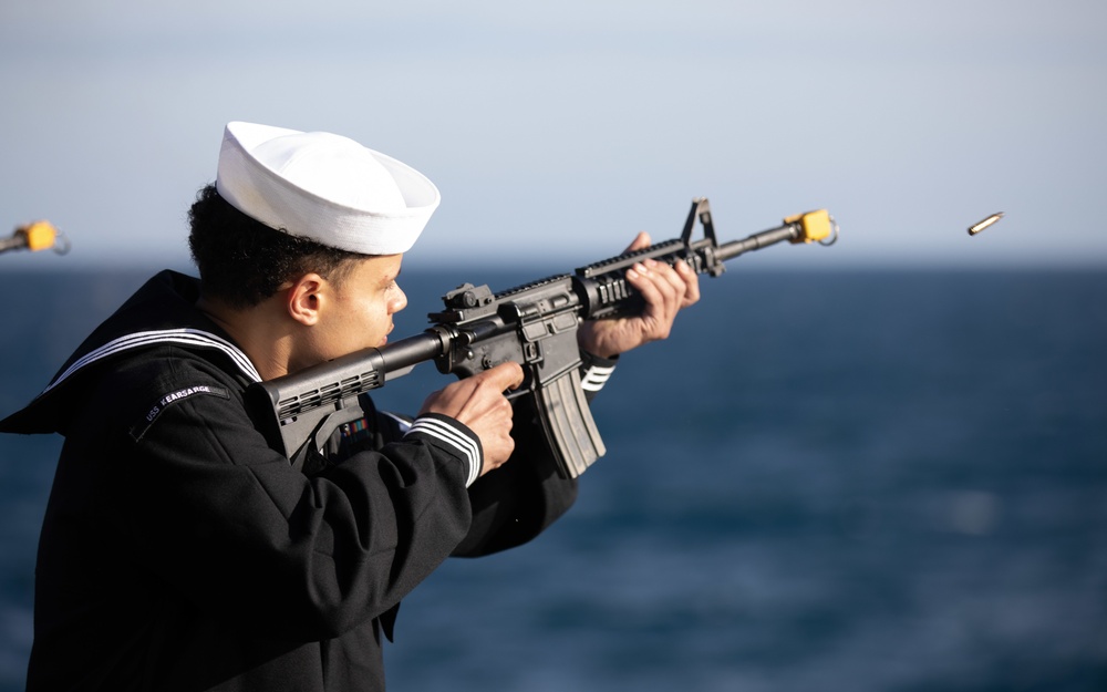 Kearsarge Conducts a Burial-at-Sea