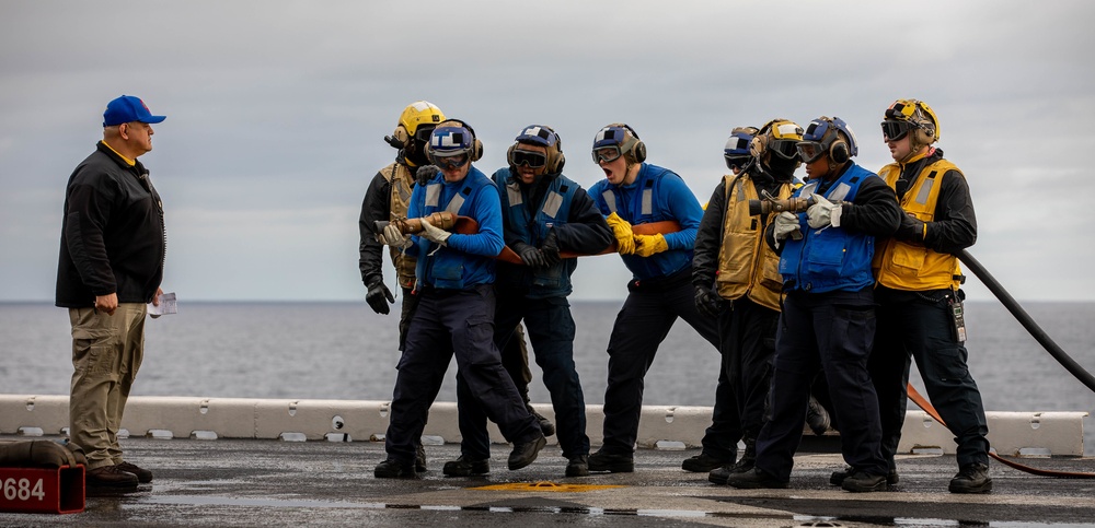 Kearsarge is Underway Conducting Tests and Qualifications