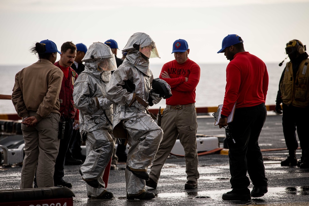 Kearsarge is Underway Conducting Tests and Qualifications