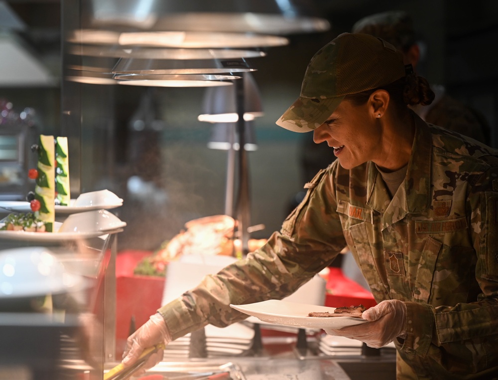 JBLE hosts a Crossbow DFAC Holiday Meal