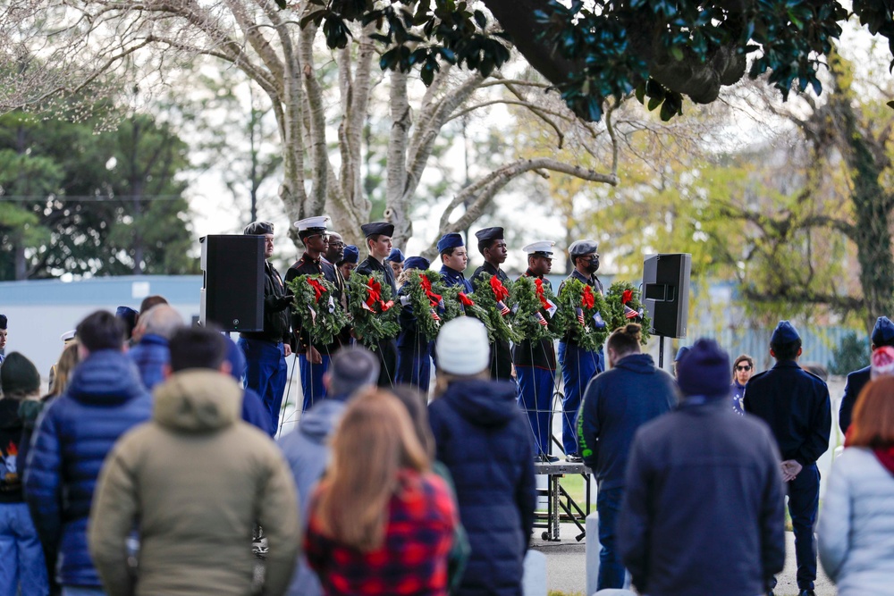 Wreath Across America at Hampton National Cemetery