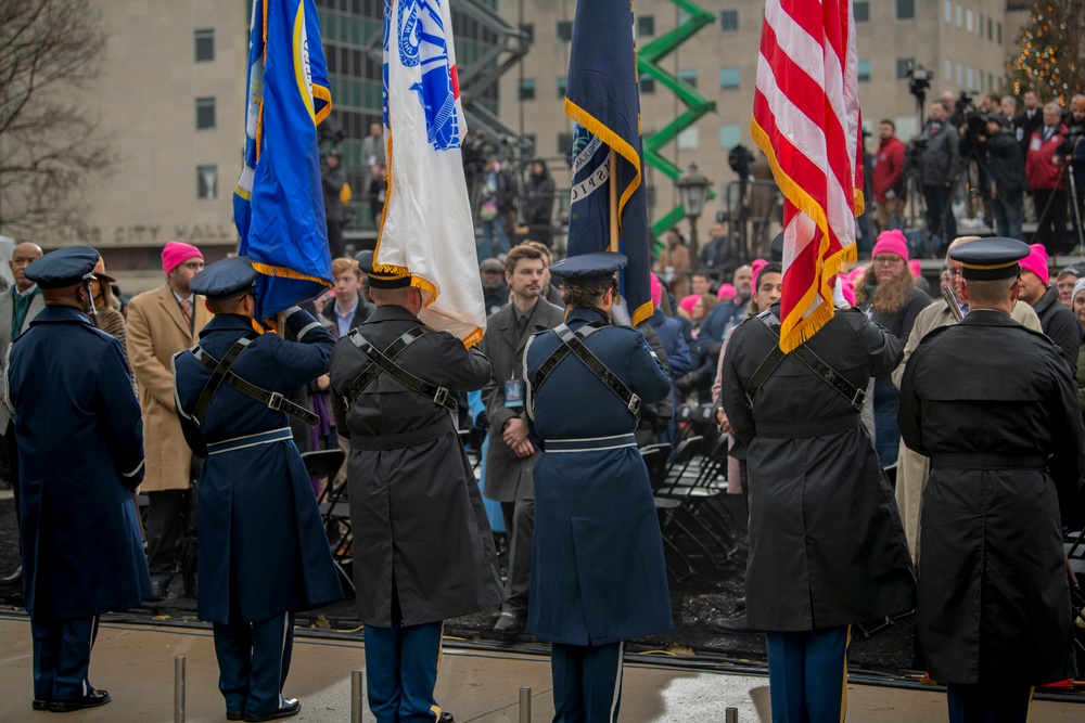 Michigan National Guard supports participates in 2023 Governor Inauguration