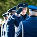 Military Funeral Honors with Funeral Escort are Conducted for U.S. Air Force Col. (ret.) Charles Vasiliadis in Section 7