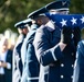 Military Funeral Honors with Funeral Escort are Conducted for U.S. Air Force Col. (ret.) Charles Vasiliadis in Section 7