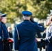 Military Funeral Honors with Funeral Escort are Conducted for U.S. Air Force Col. (ret.) Charles Vasiliadis in Section 7