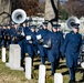 Military Funeral Honors with Funeral Escort are Conducted for U.S. Air Force Col. (ret.) Charles Vasiliadis in Section 7