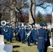 Military Funeral Honors with Funeral Escort are Conducted for U.S. Air Force Col. (ret.) Charles Vasiliadis in Section 7