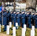 Military Funeral Honors with Funeral Escort are Conducted for U.S. Air Force Col. (ret.) Charles Vasiliadis in Section 7