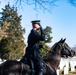 Military Funeral Honors with Funeral Escort are Conducted for U.S. Air Force Col. (ret.) Charles Vasiliadis in Section 7