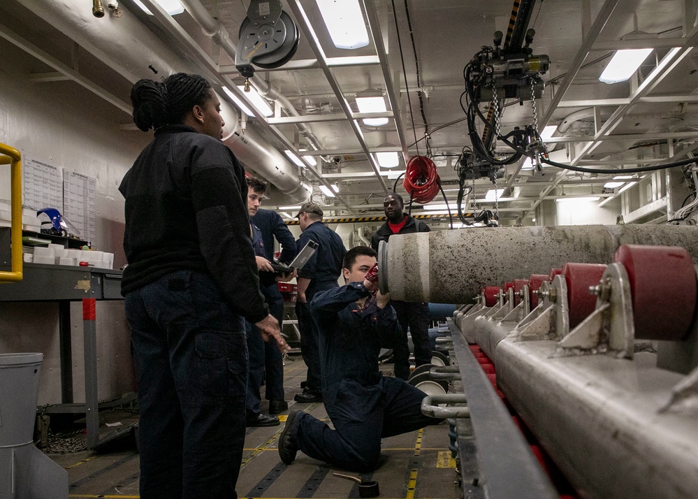 Daily Operations Aboard USS George H.W. Bush (CVN 77)