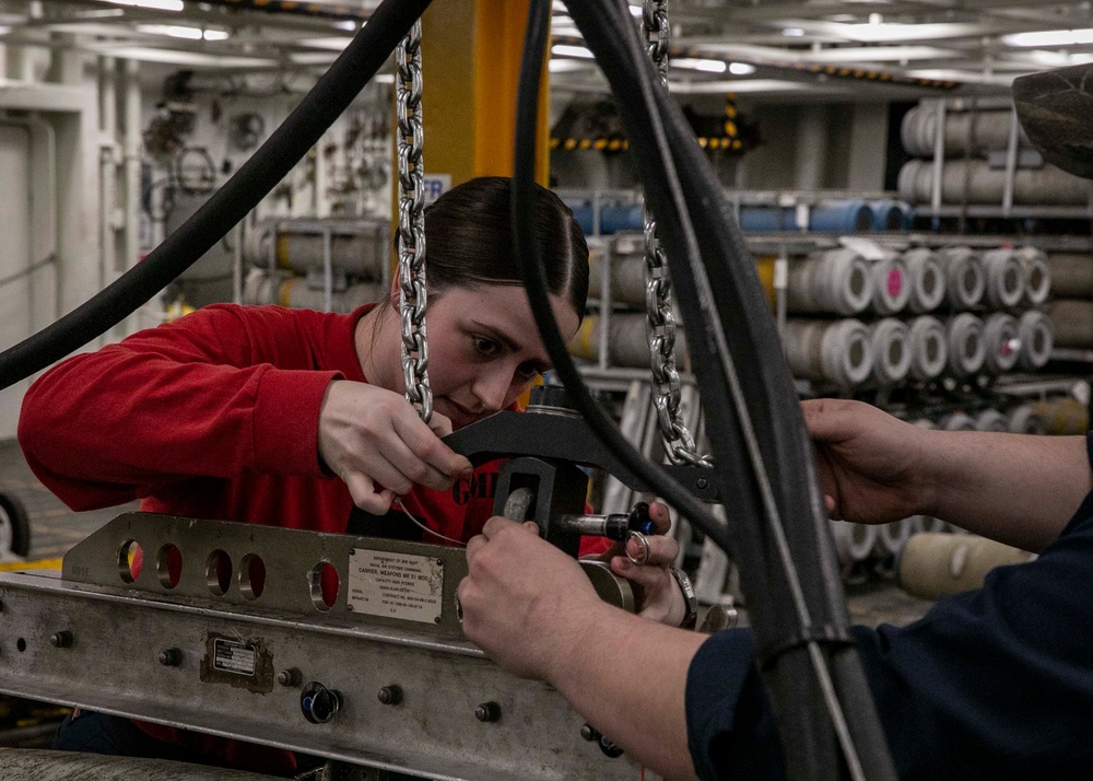 Daily Operations Aboard USS George H.W. Bush (CVN 77)