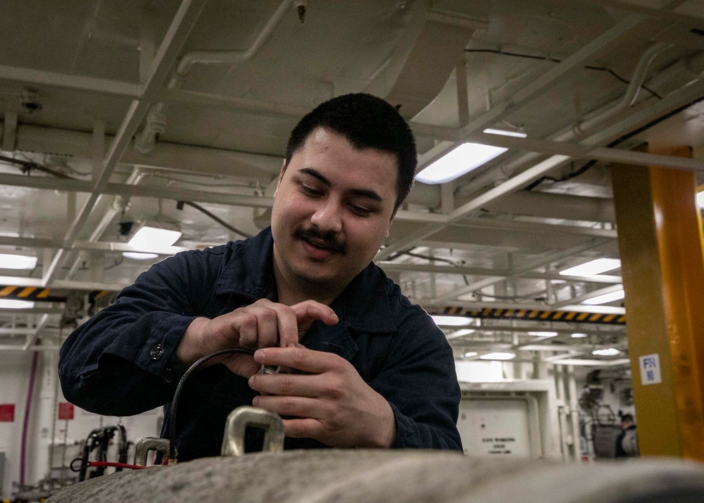 Daily Operations Aboard USS George H.W. Bush (CVN 77)