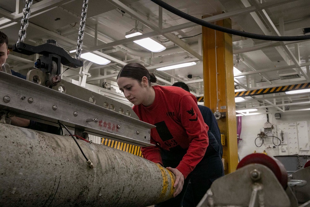 Daily Operations Aboard USS George H.W. Bush (CVN 77)