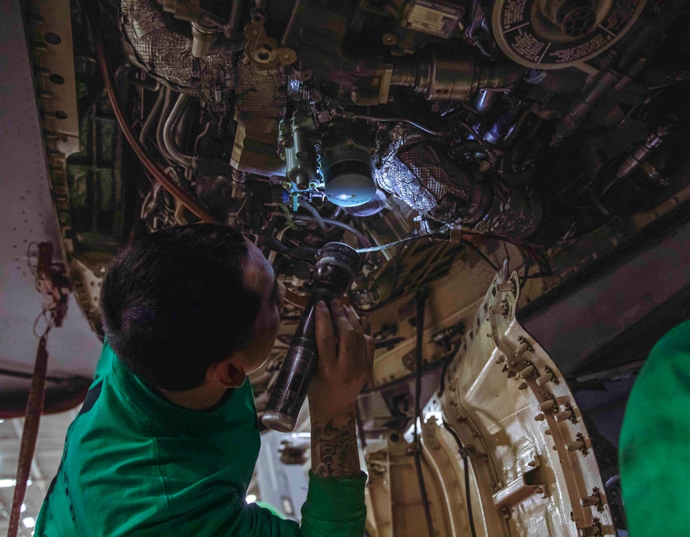 Daily Operations Aboard USS George H.W. Bush (CVN 77)