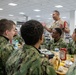 Recruit Training Command Triad Visits Recruits During Lunch