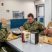 Recruit Training Command Triad Visits Recruits During Lunch