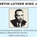 Dr. Martin Luther King Jr. Day