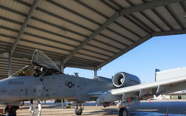 127th AMXS Performs Post-Flight Maintenance at Selfridge