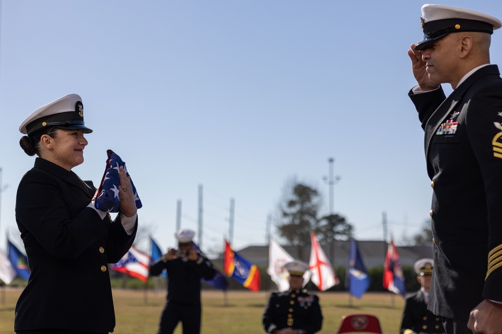 Command Master Chief Petty Officer Carrie Weser Retires from Navy