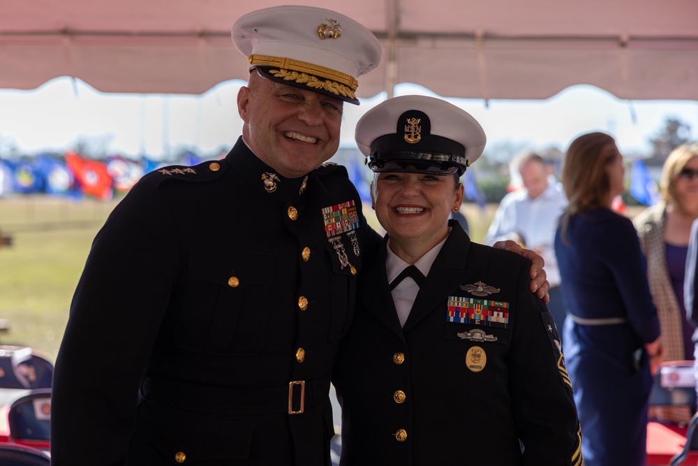 Command Master Chief Petty Officer Carrie Weser Retires from Navy