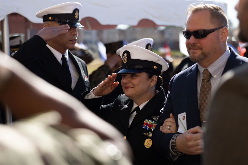 Command Master Chief Petty Officer Carrie Weser Retires from Navy