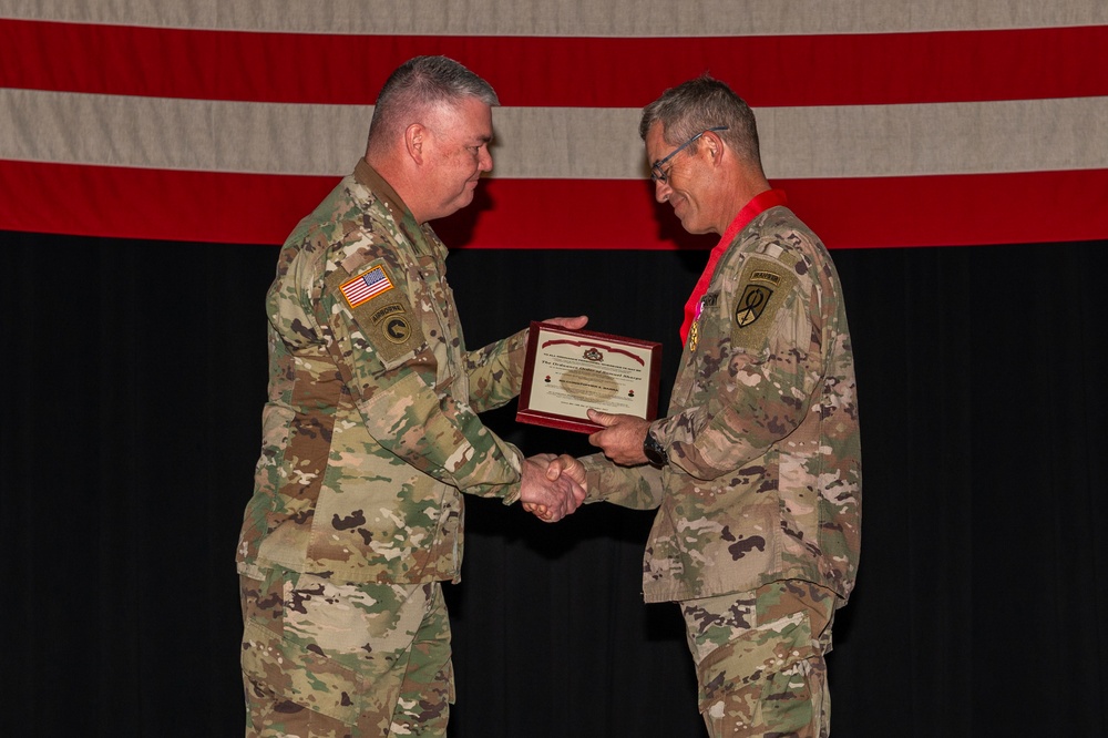 451st Sustainment Command (Expeditionary) Relinquishment of Command ceremony