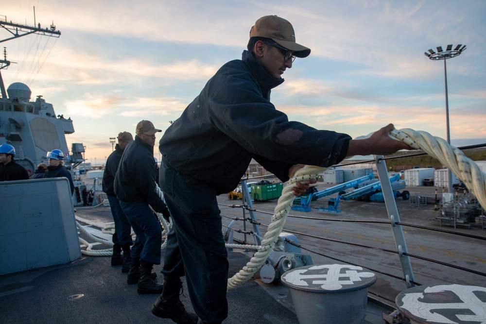 USS Bulkeley (DDG 84) Daily Operations