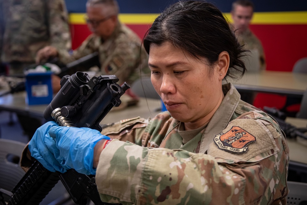 NJJFHQ-Air Staff Qualify on M4